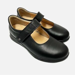 Finn Comfort Mellow Women’s Beja Black Leather Mary Jane Shoes Size 7 EUC